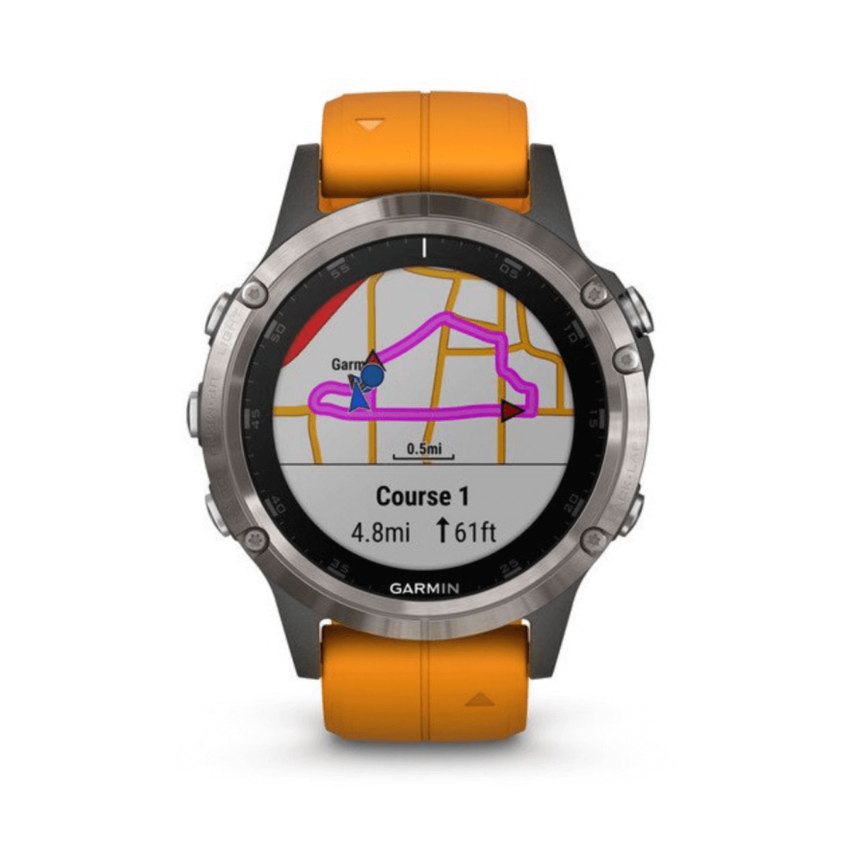 Garmin fenix sales 5 plus orange