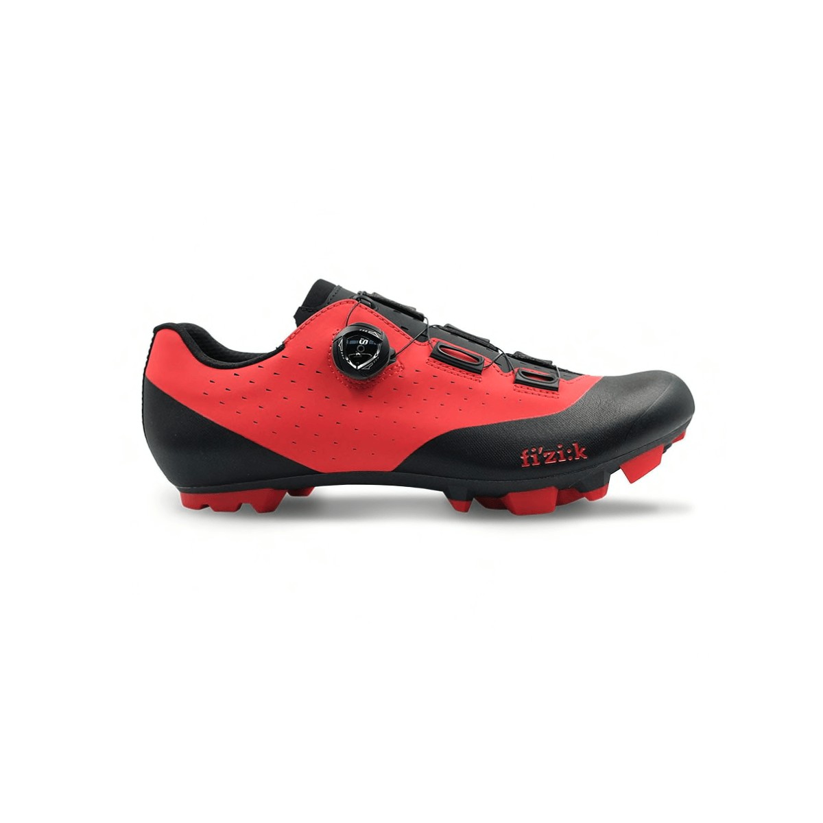 Chaussures Fizik Vento X3 Overcurve Rouge Noir, Taille 42 - EUR