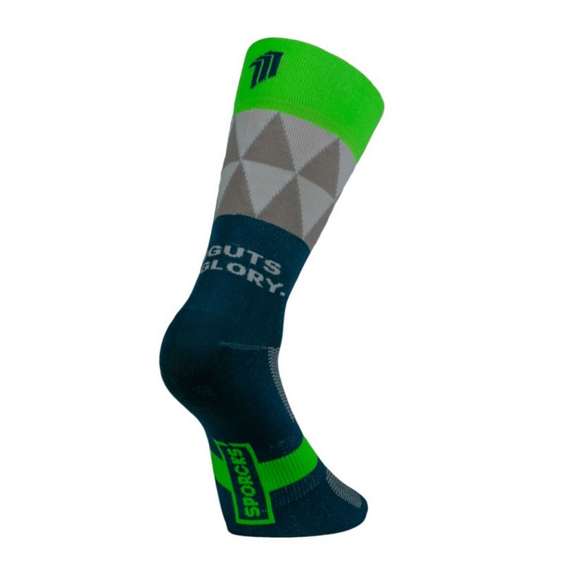 Sporcks Col Deze Green Socks