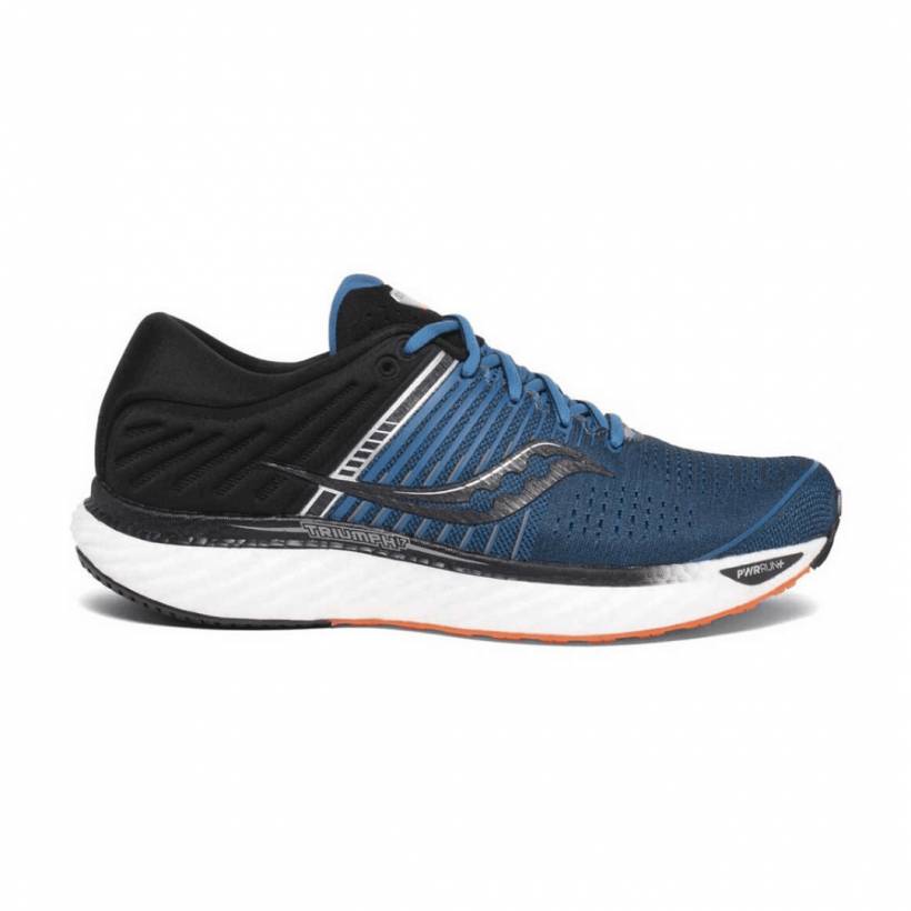 Tênis masculino Saucony Triumph 17 Blue Black SS20