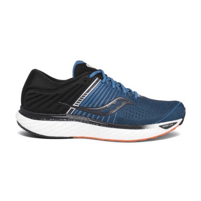 Saucony Triumph 17 Blue Black SS20 Men's Running Shoes