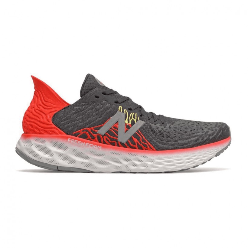 New Balance Frischer Schaum 1080 v10 Grau Rot SS20 Herrenschuhe