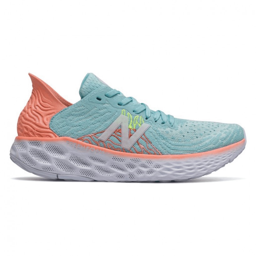 New Balance Fresh Foam 1080 V10 Bleu Rose SS20 Chaussures De Course Pour Femme