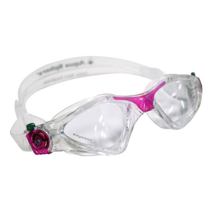 Occhialini da Nuoto Aqua Sphere Kayenne Nero Verde Lenti Fumé