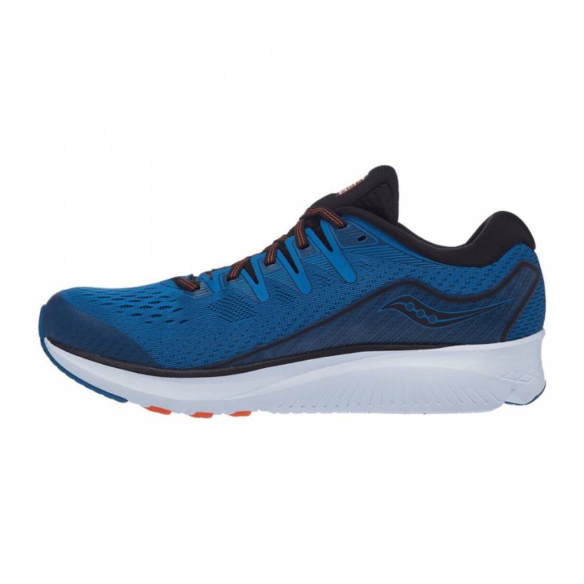 Scarpe Saucony Ride ISO 2 Nero Blu Uomo