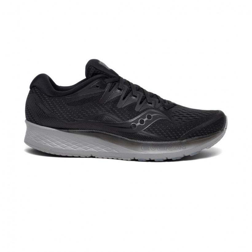 Saucony Ride ISO 2 Black SS20 Men's Shoes