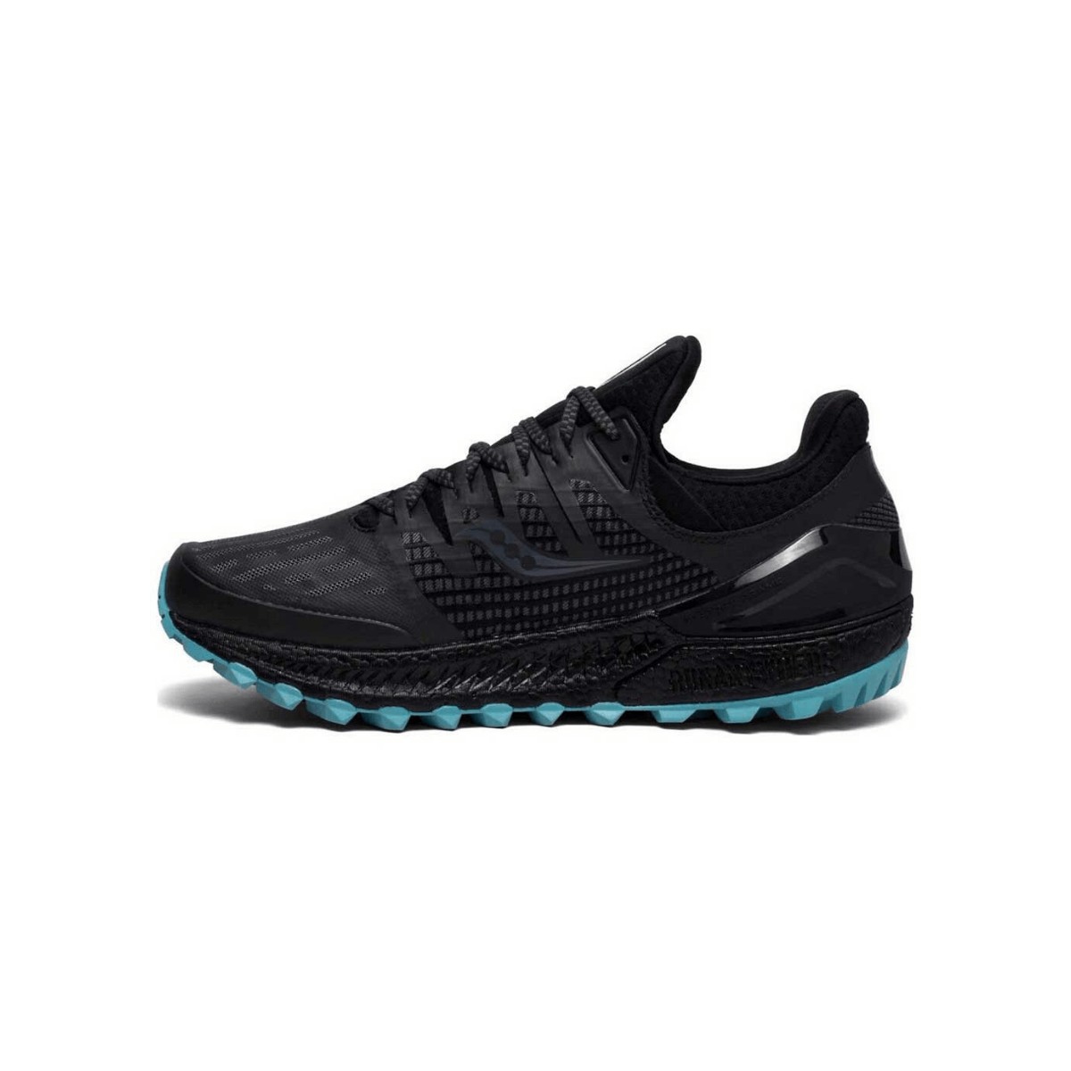 Saucony Xodus ISO 3 Running Shoes Gray Black Blue