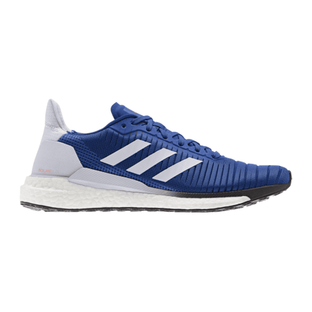 Tênis de corrida masculino Adidas Solar Glide 19M Azul Branco SS20