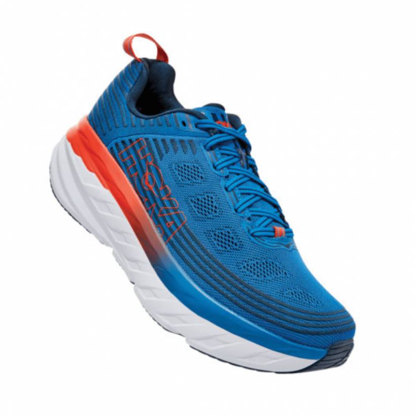 Buty Męskie Hoka One One Bondi 6 Niebieski Czerwony SS20