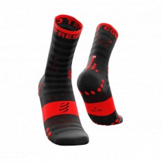 Compressport ProRacing V3 Ultra Light Bike Socks Black Red