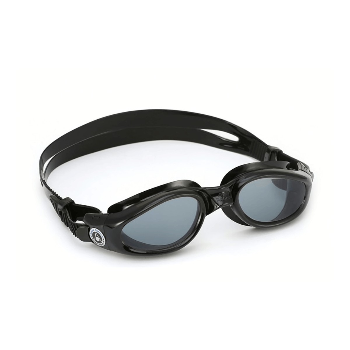 Aqua Sphere Kaiman Black Mirror Transparent Black Swimming Goggles