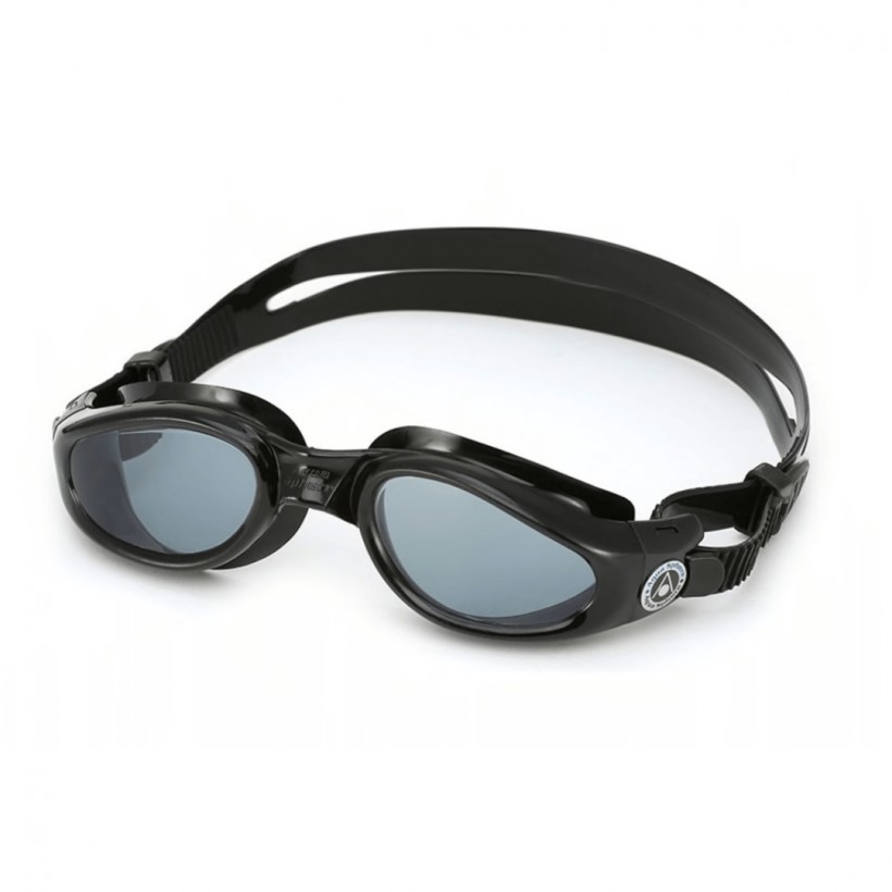 Aqua Sphere Kaiman Black Mirror Transparent Black Swimming Goggles