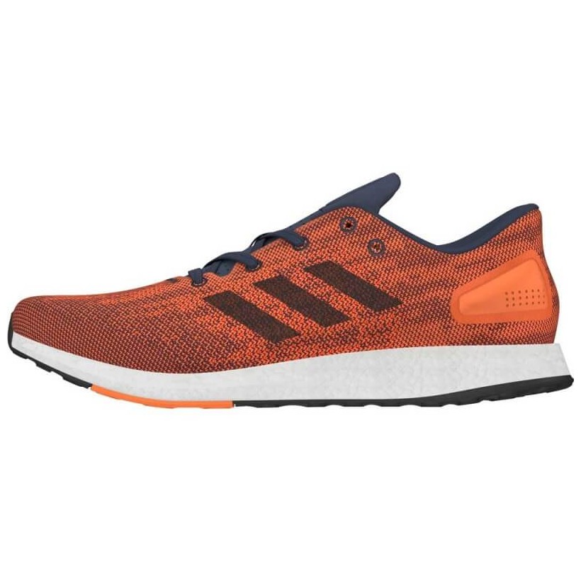 Adidas Pure Boost DPR orange und blaue Turnschuhe