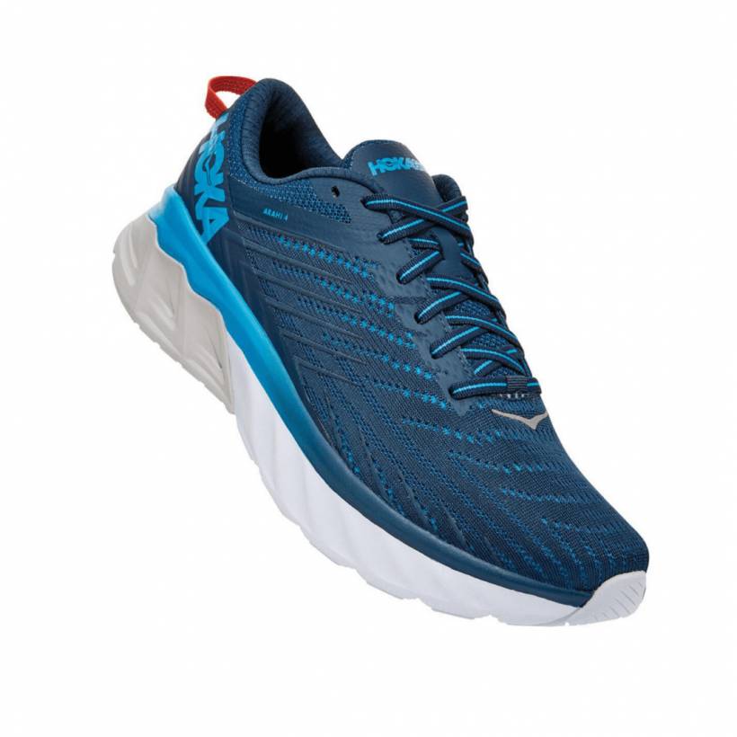 Chaussures Homme Hoka One One Arahi 4 Bleu SS20