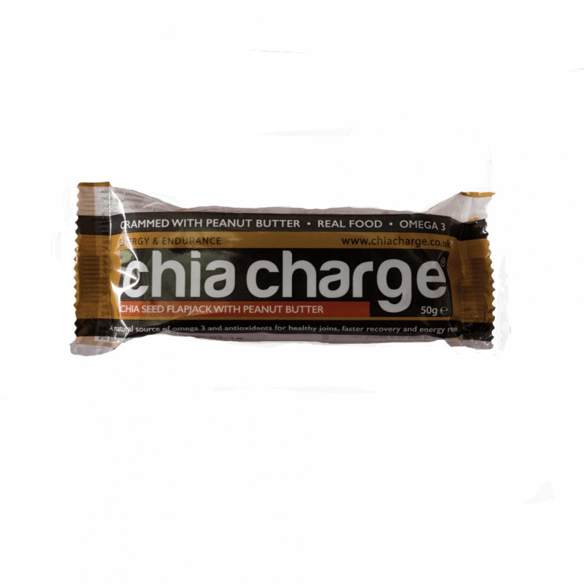 Chia Charge Energy Bars 50gr Peanut series