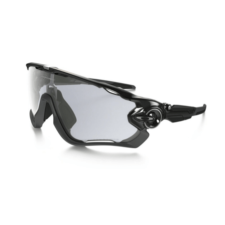 Oakley Jawbreaker Fotochromowe okulary rowerowe czarne