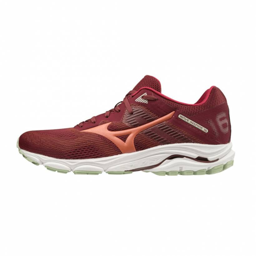 Buty męskie Mizuno Wave Inspire 16 Fioletowo-zielone SS20