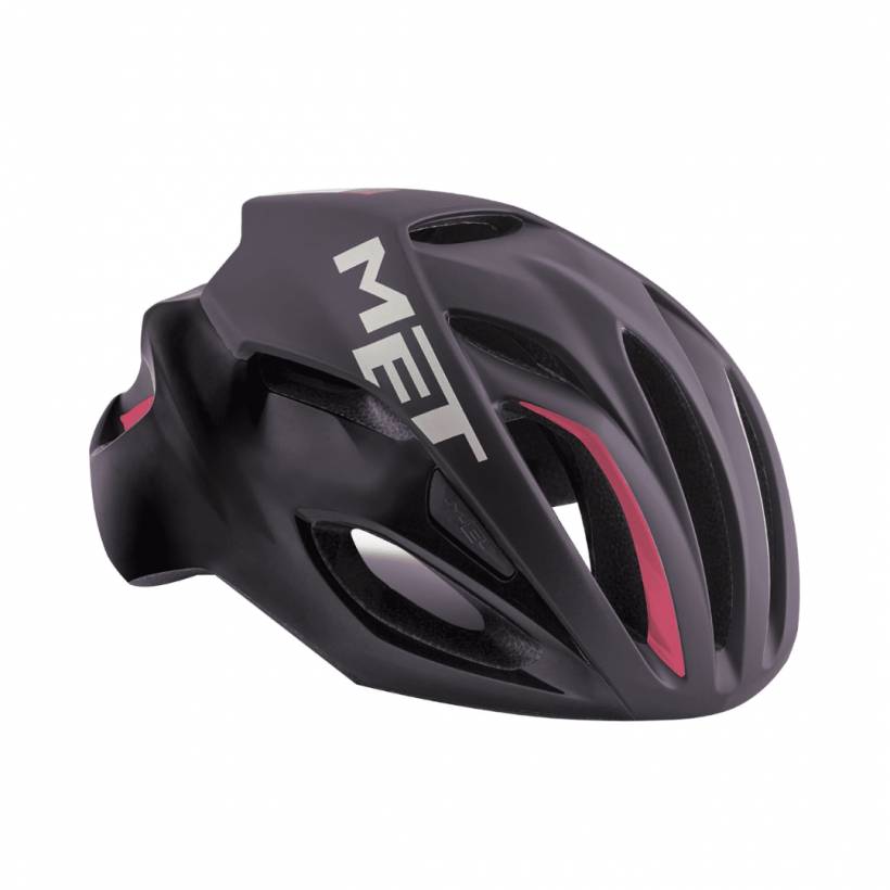 Casco Met Rivale Púrpura Mate