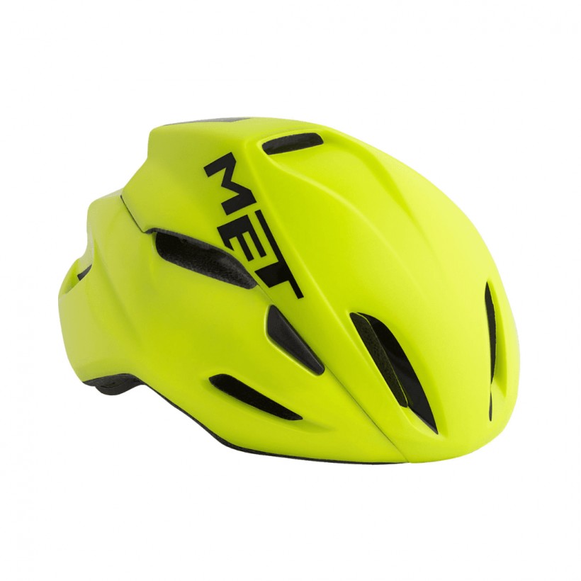 Casque Met Manta Jaune Fluor 2017