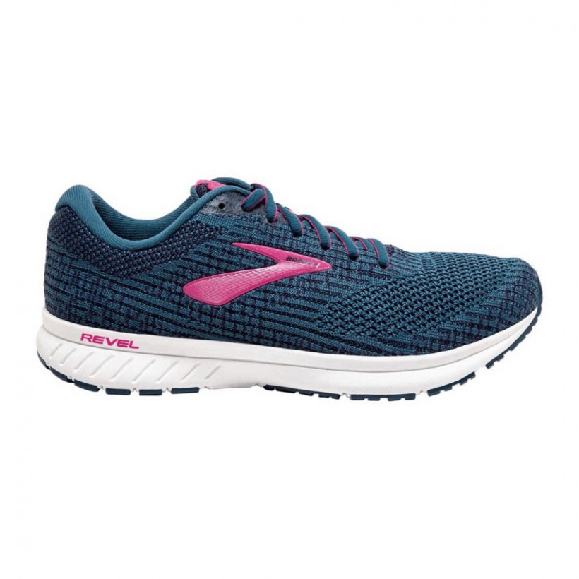 Brooks Revel 3 Blue Pink PV20 Women's Shoes