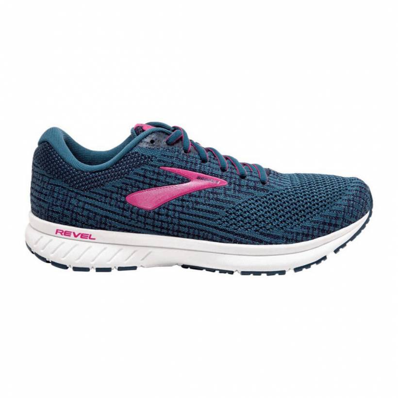Sapatos femininos Brooks Revel 3 azul rosa SS20