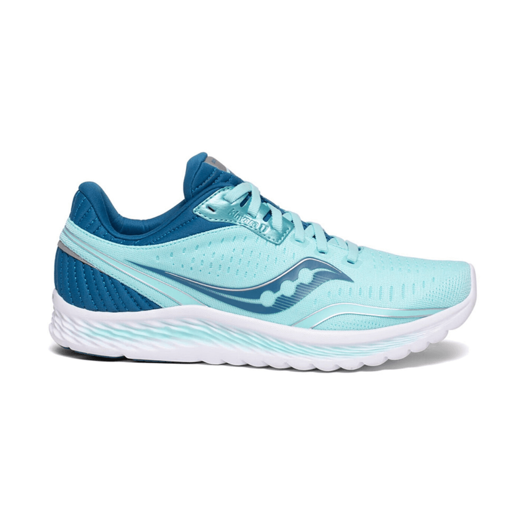 blue saucony running shoes