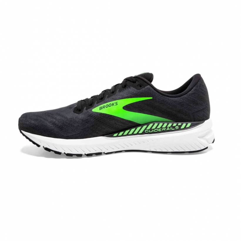 Chaussures Homme Brooks Ravenna 11 Noir Lime Vert SS20