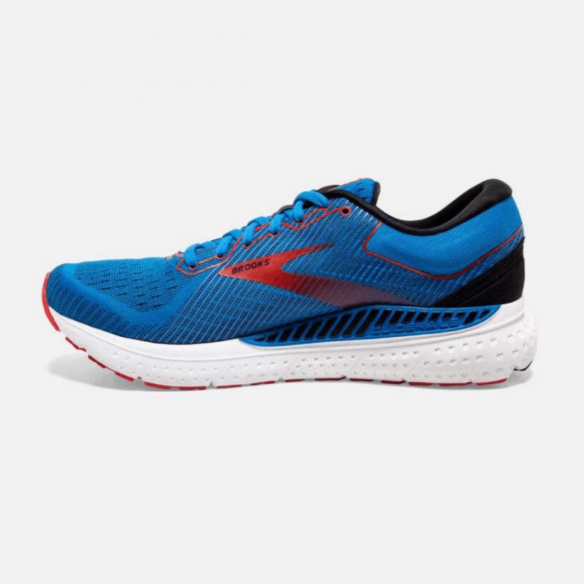 Brooks Transcend 7 Blue Red SS20 Herrenschuhe