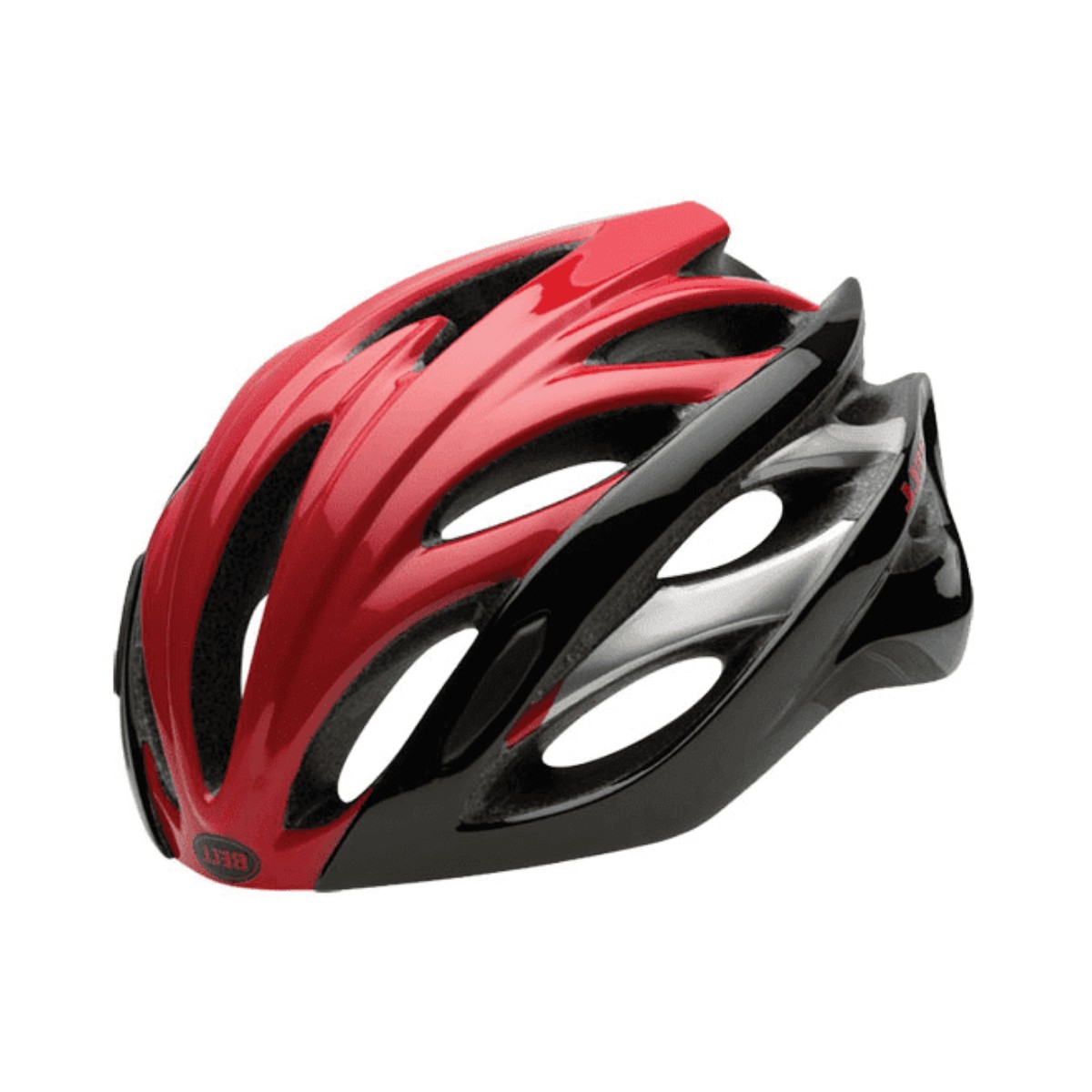 Casco Bell Overdrive Rojo Negro, Talla S