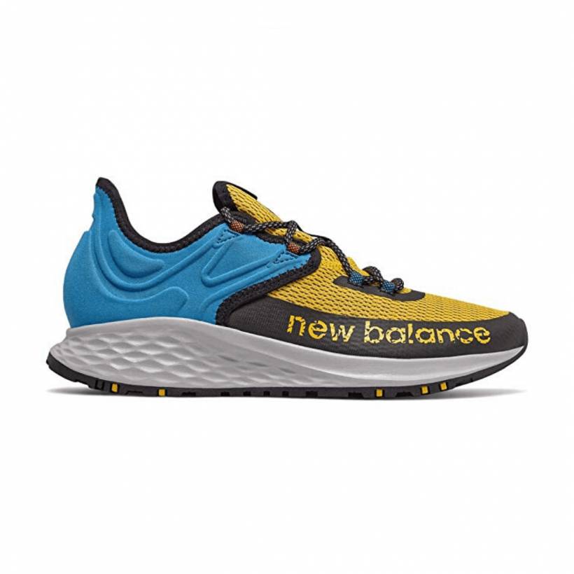 Sapatos masculinos New Balance Foam Roav Azul Amarelo SS20