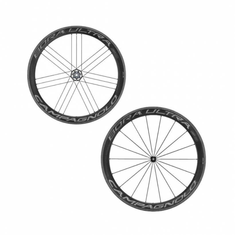 Campagnolo Bora Ultra 50 Zestaw kół Dark Label Opona 2018