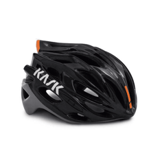 Kask rowerowy Kask Mojito X czarno-pomarańczowy