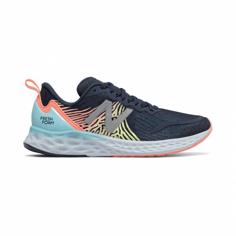 Chaussures New Balance Fresh Foam Tempo Bleu Orange SS20 Femme