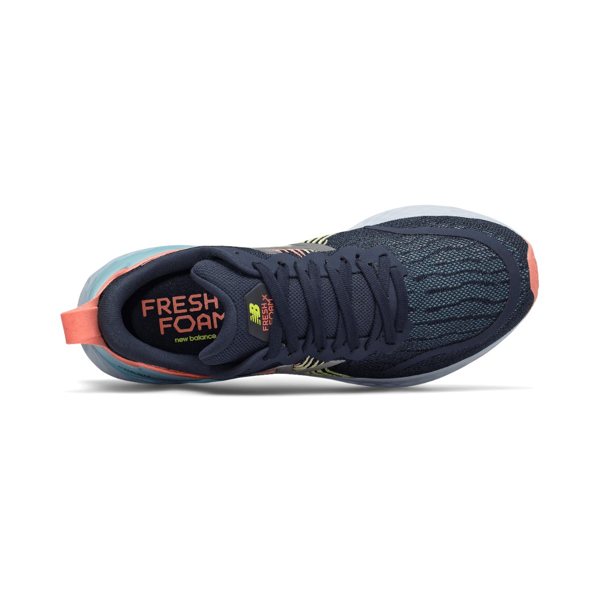 Zapatillas New Fresh Foam v1 Azul Naranja Mujer
