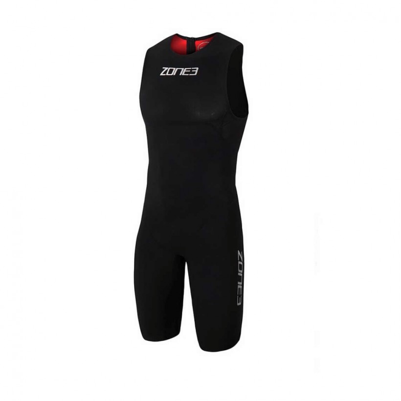 Zone3 Streamline Sleeveless Wetsuit Red Black Mens