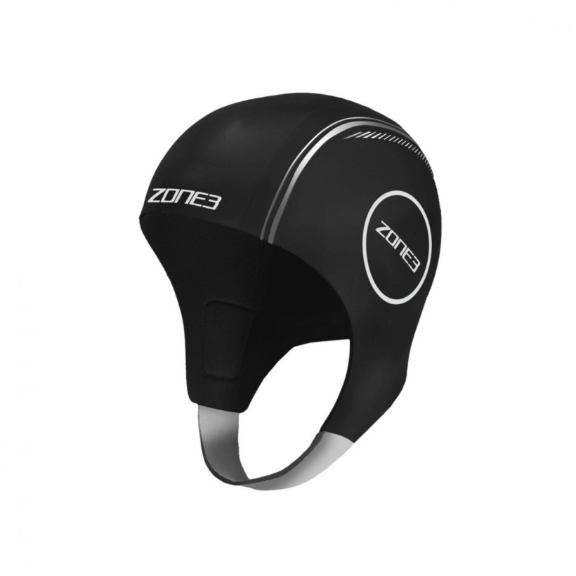 Neopreno Zone3 Gorro Natación Negro