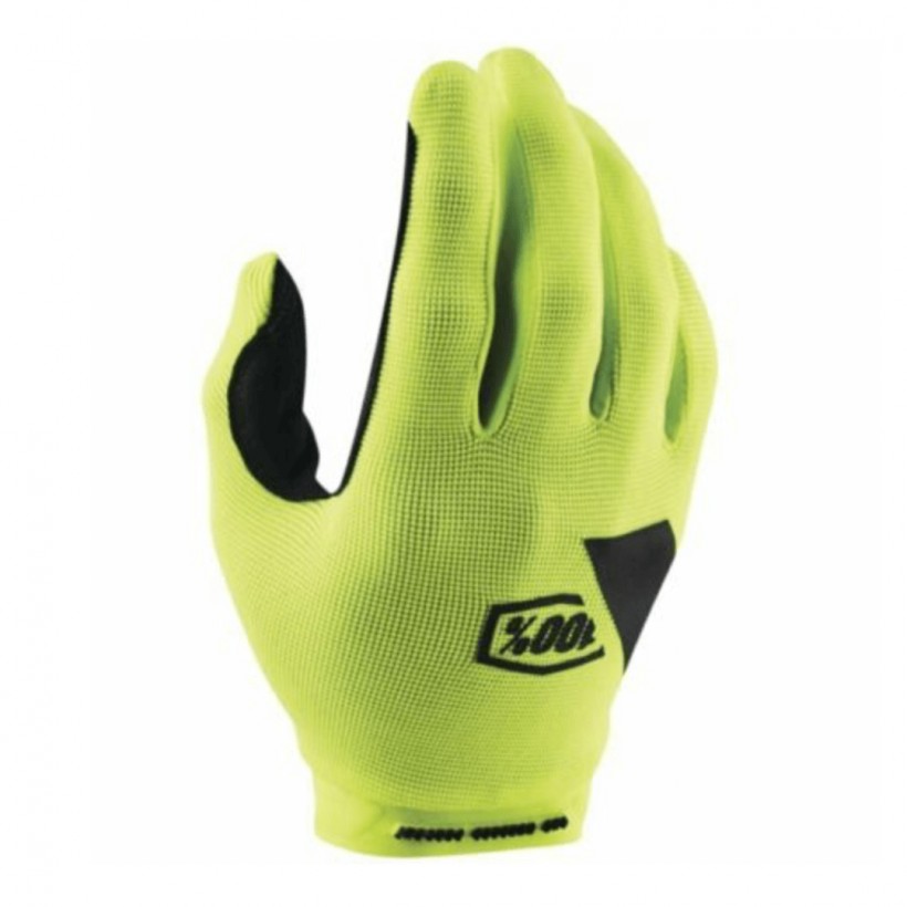 Gloves 100% Ride Camp Yellow Fluor