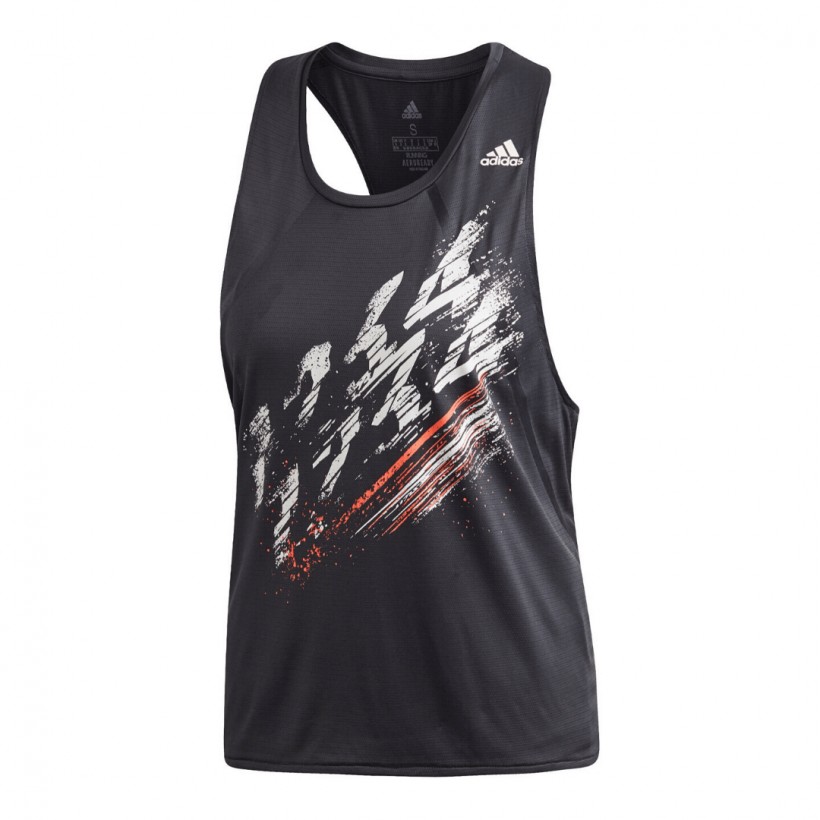 Tank Top Adidas Speed Tank Black SS20 Woman