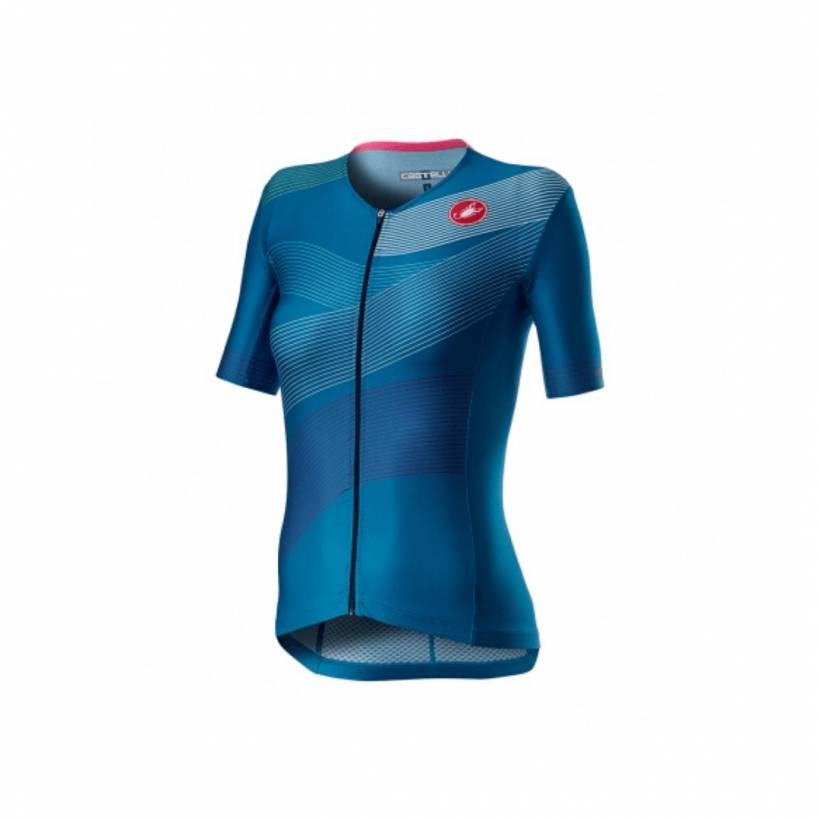 Maglia Castelli Free Speed 2 W Race Top Blu Navy da donna