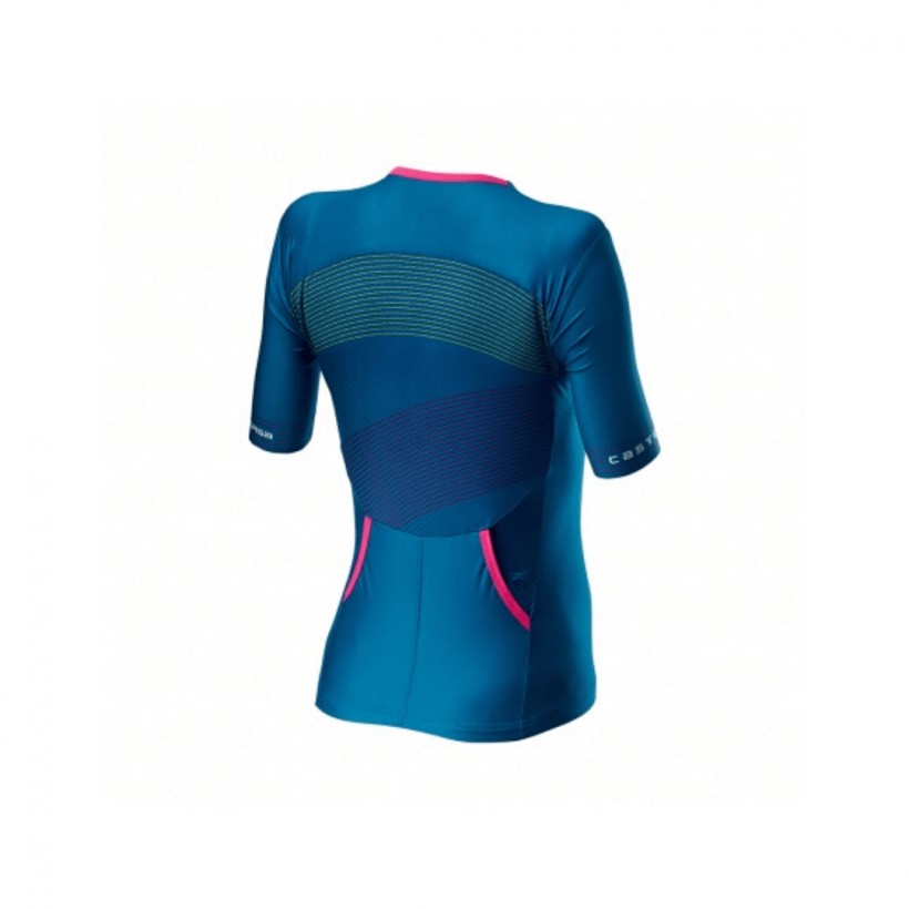 Castelli Free Speed 2 W Race Top Navy Blue Woman Jersey