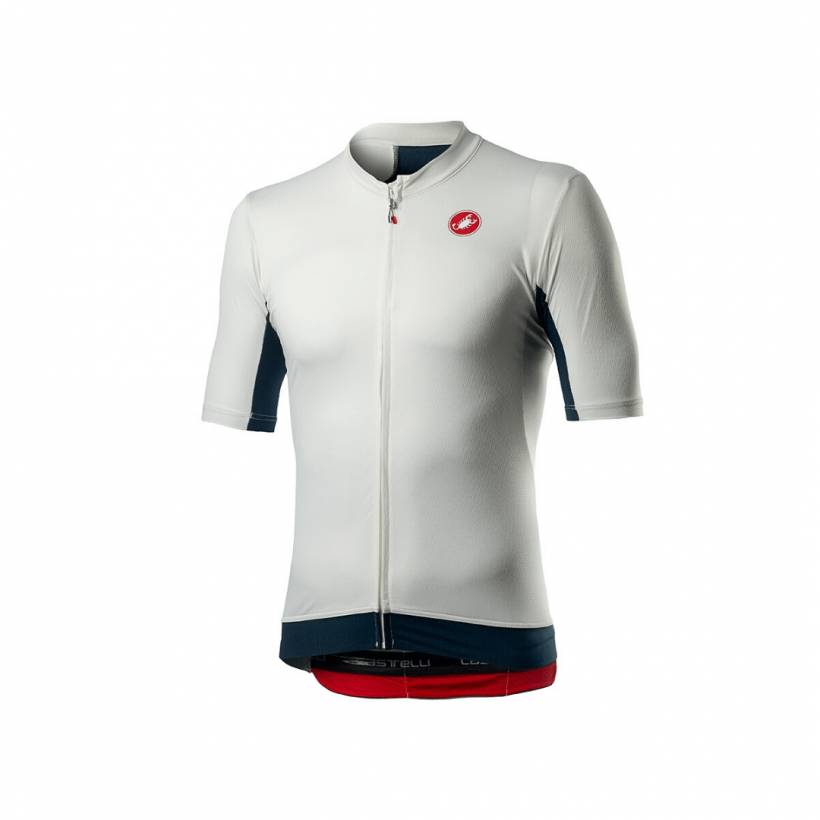 Maglia Castellio Vantaggio Bianca Blu Scuro