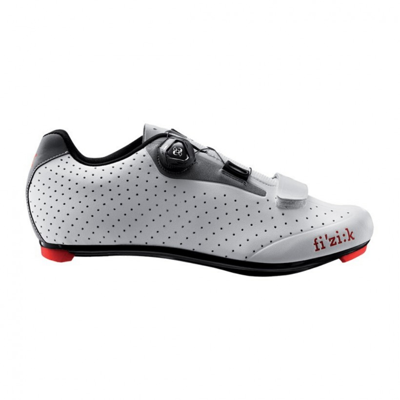 Fizik R5B uomo white / gray road shoes