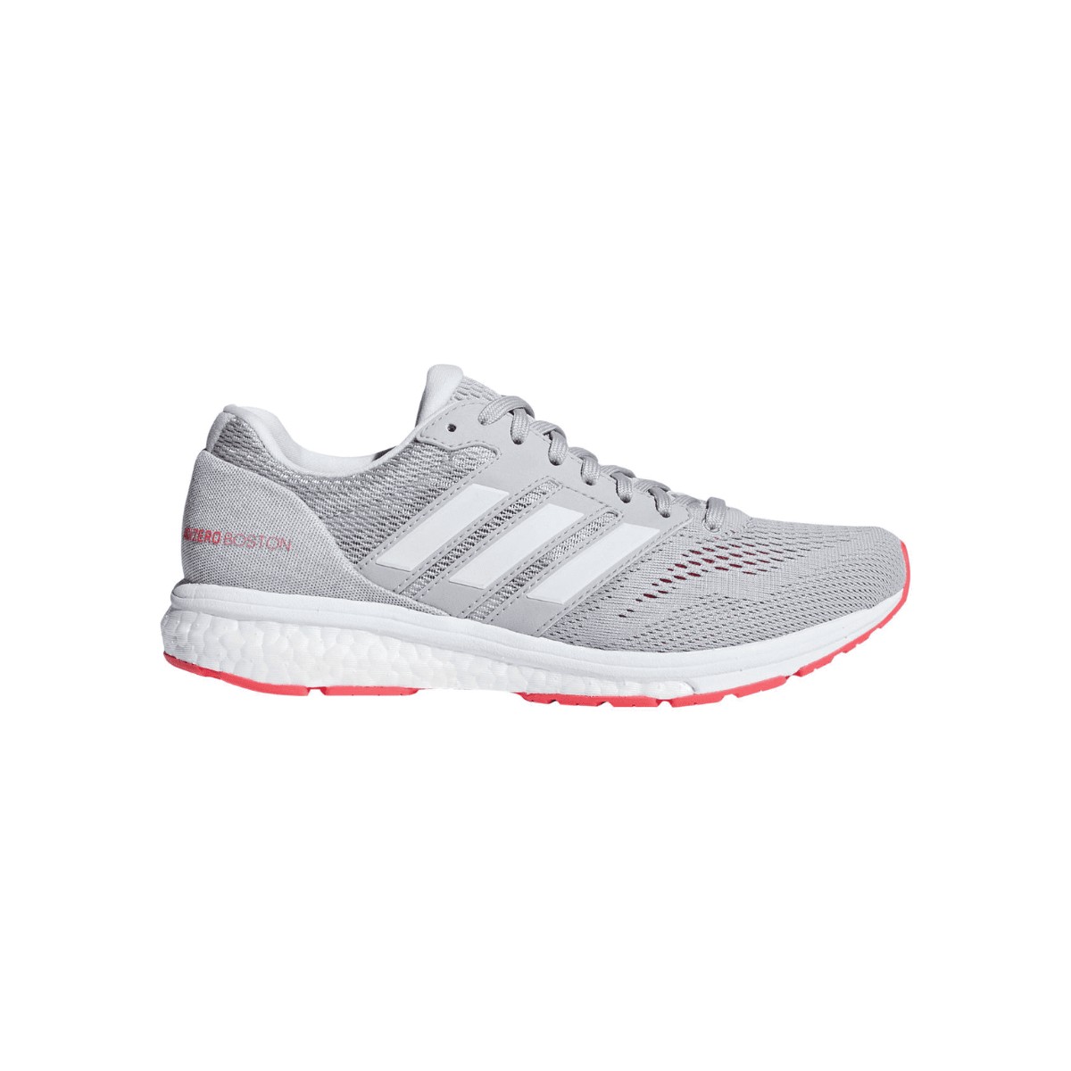 Zapatillas Adidas Boston 7 Gris Blanco Rojo PV19