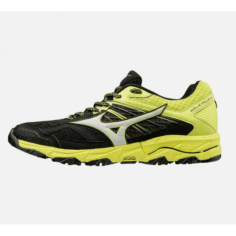Mizuno Wave Mujin 5 Preto Amarelo SS19 Homem