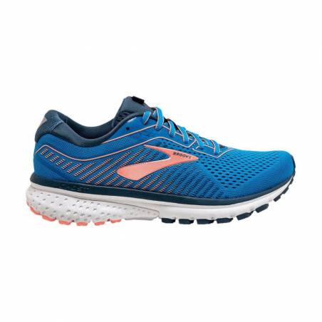 Brooks Ghost 12 Bleu Rose SS20 Femme Chaussures