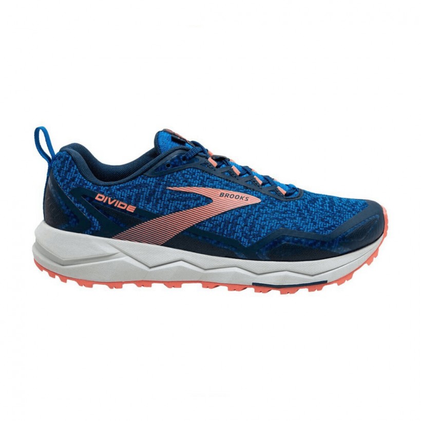 Brooks Divide Blue Orange SS20 Damenschuhe