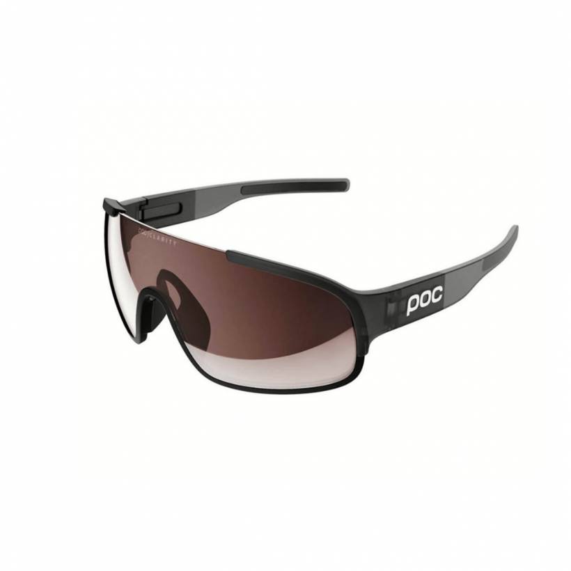 Gafas POC Crave Negro Lente Gris Translucida