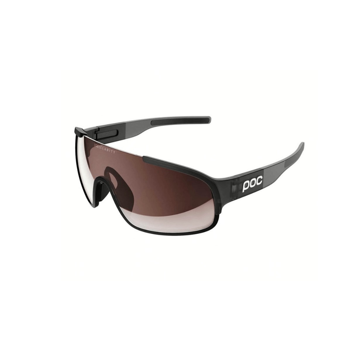 Gafas POC Crave Negro Lente Gris Translucida