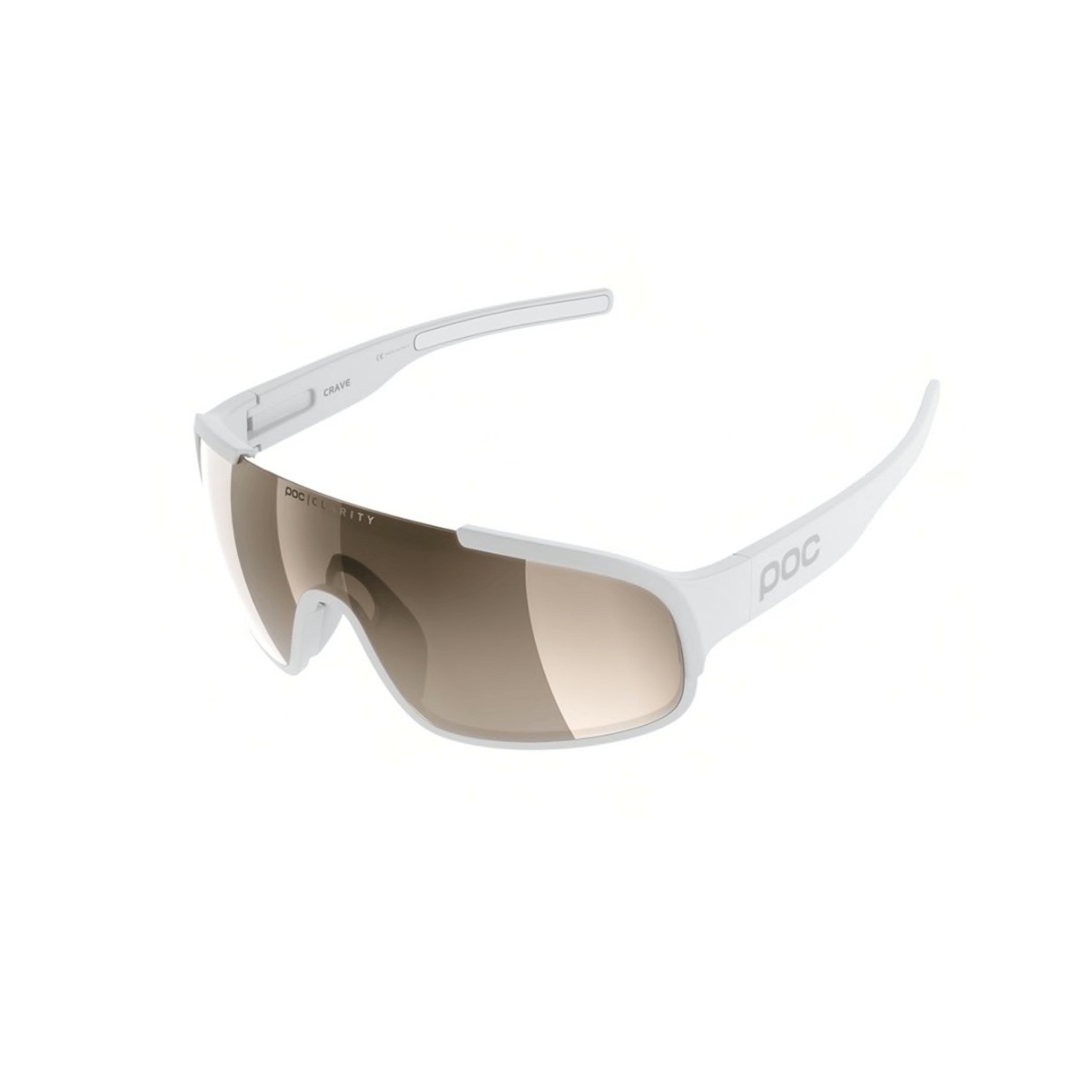 ATA mit günstig Kaufen-POC Crave White Brille mit silberner Linse. POC Crave White Brille mit silberner Linse <![CDATA[POC Crave White Brille mit silberner Linse
 Die POC Crave-Brille verfügt über einen leichten, flexiblen und langlebigen Grilamid-Rahmen, der sich perfekt fü