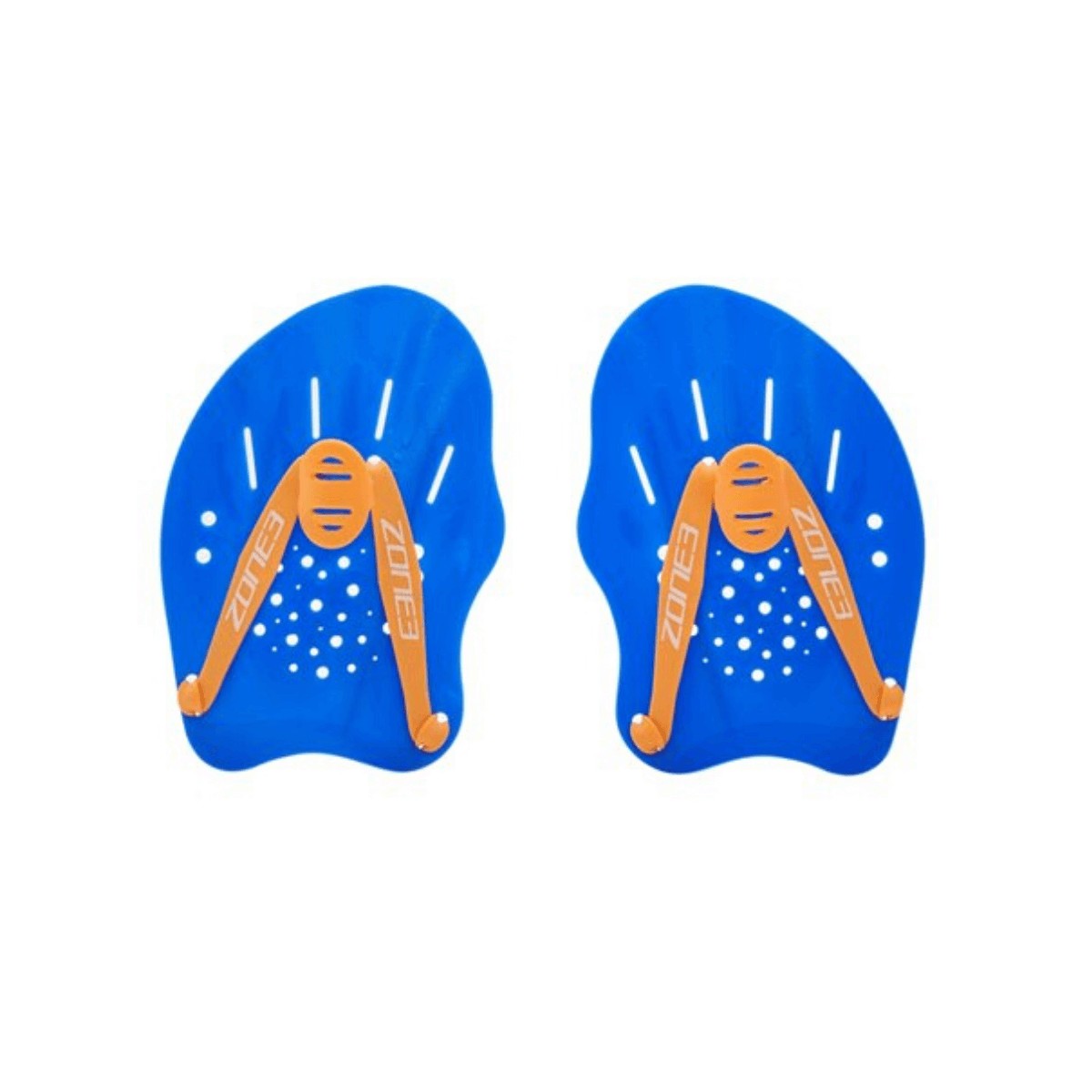 Zone3 Hand Paddles Ergo Blue Orange